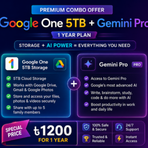 Google One 5TB+ Gemini Pro 